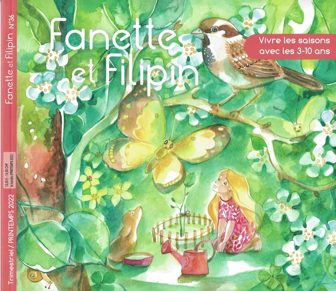 Fanette et filipin n°36 printemps: Vivre les saisons avec les 3-10 ans book