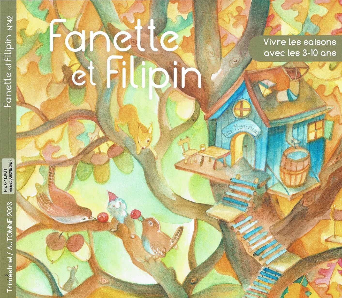FANETTE ET FILIPIN N°42 Automne 2023: Vivre les saisons avec les 3 à 10 ans book