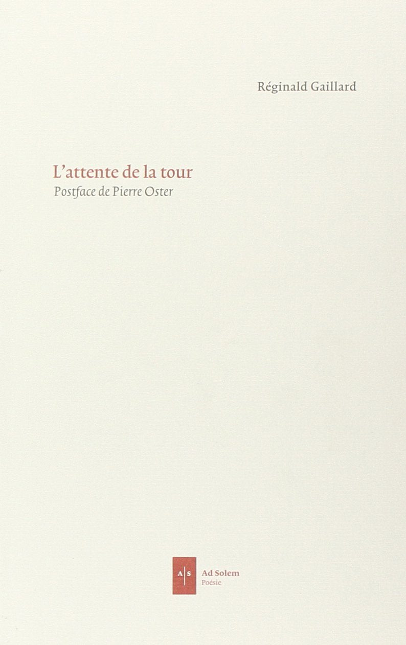 L'Attente de la Tour: Poèmes Poetry