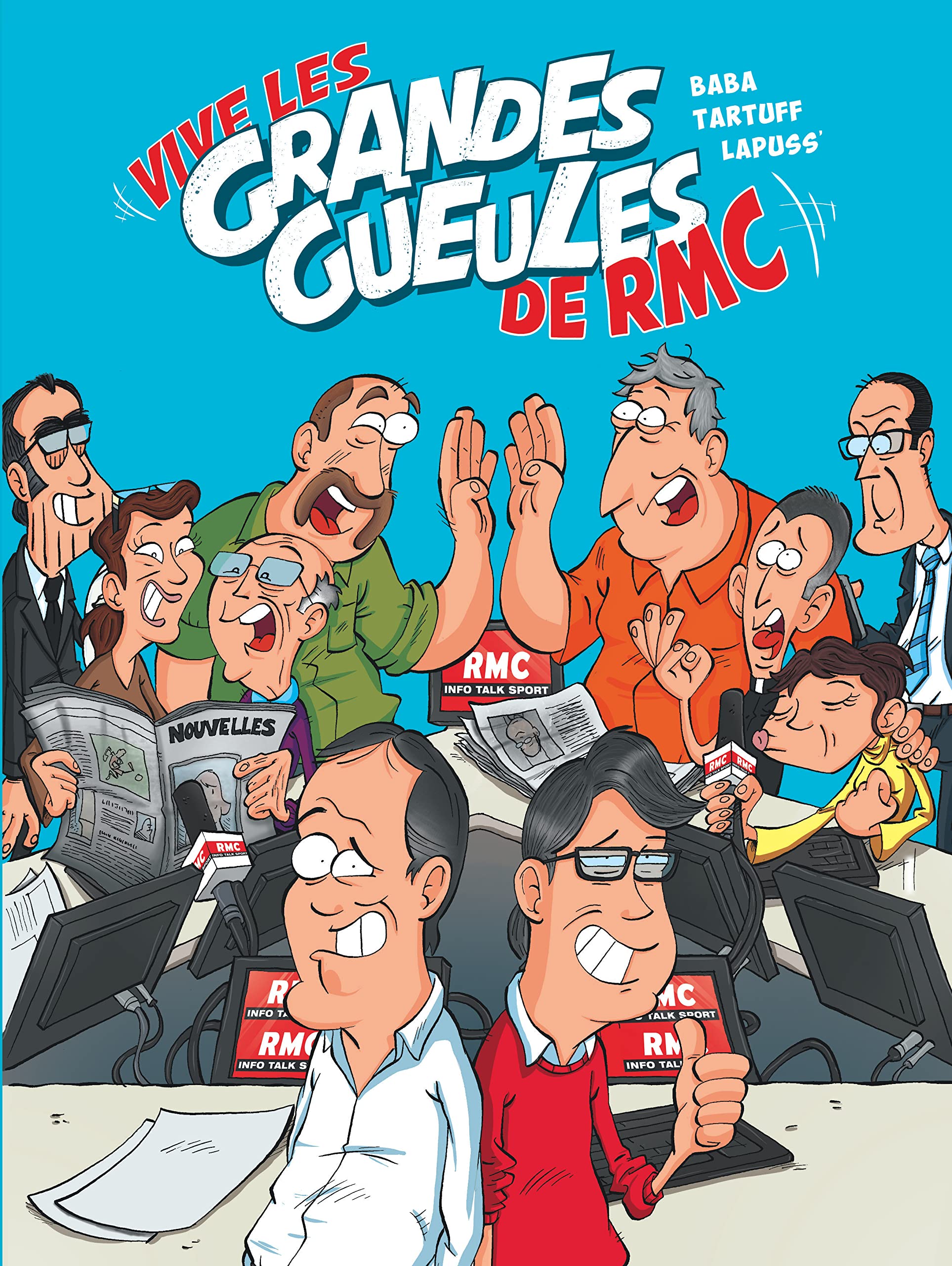 Les Grandes Gueules - tome 1 - Vive les Grandes Gueules de RMC Manga