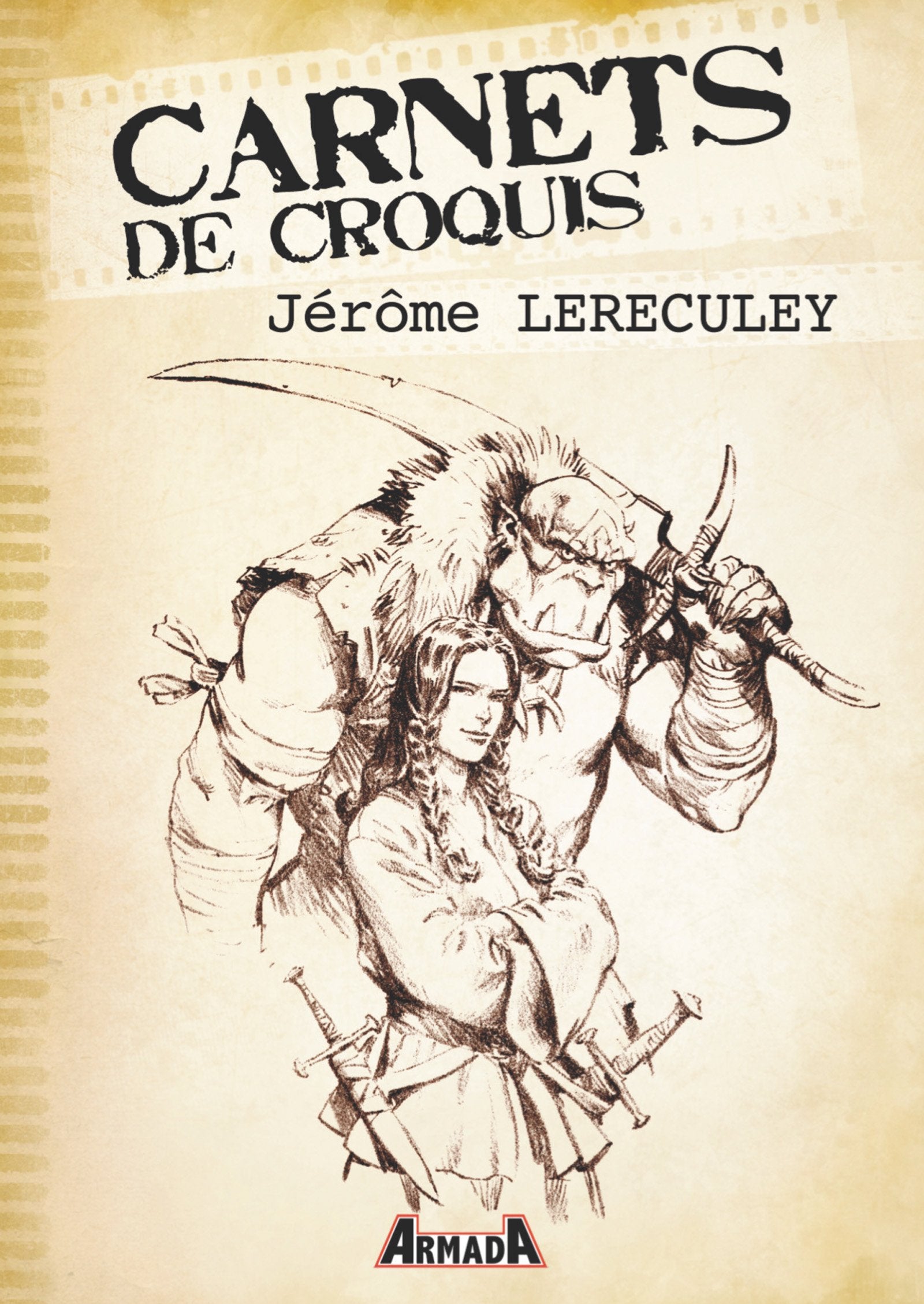 Carnets de croquis : Jérôme Lereculey Manga