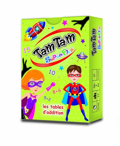 Product Image: Tam tam superplus : les tables d'addition