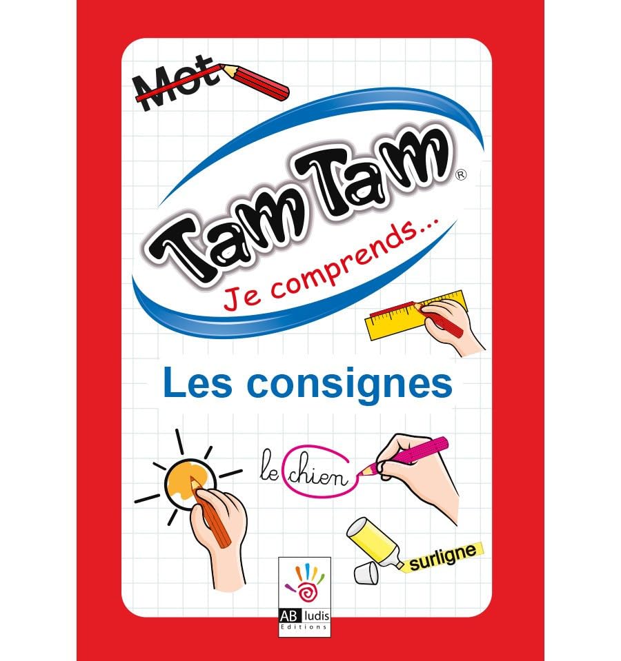 AB Ludis Jeu - Tam Tam Je comprends - Les consignes - Dès 6 Ans cd