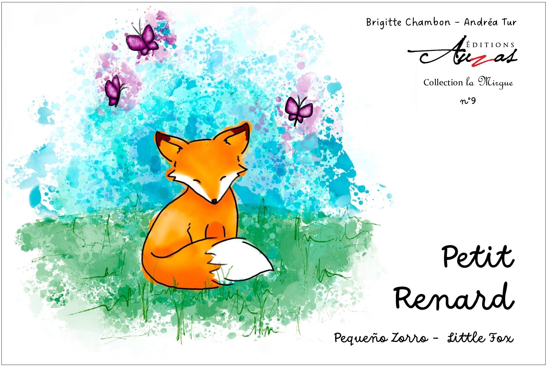 Petit renard: Pequeno zorro - little fox book