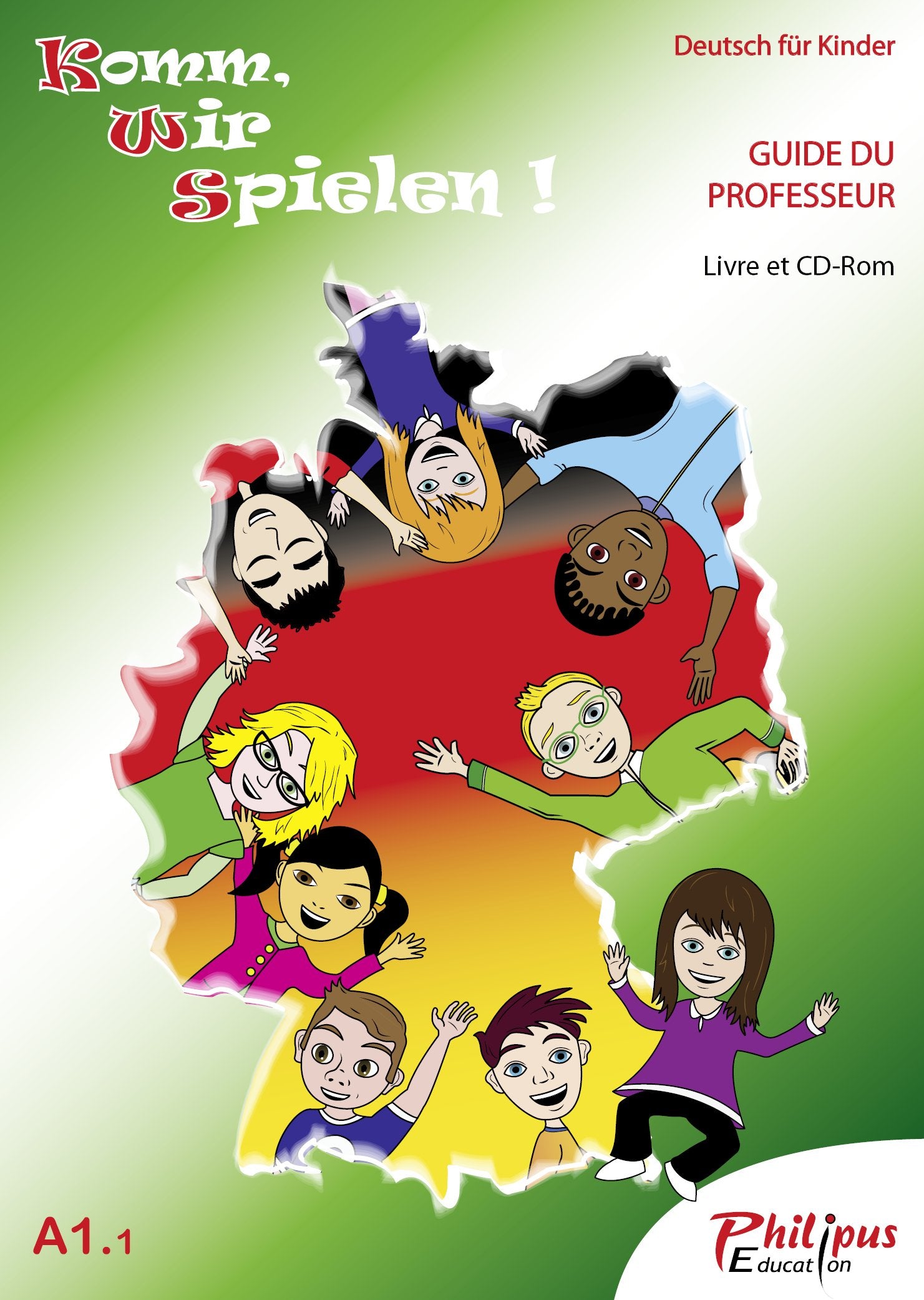 Komm, wir spielen! A1.1 (guide du professeur : livre et CD-Rom) Books