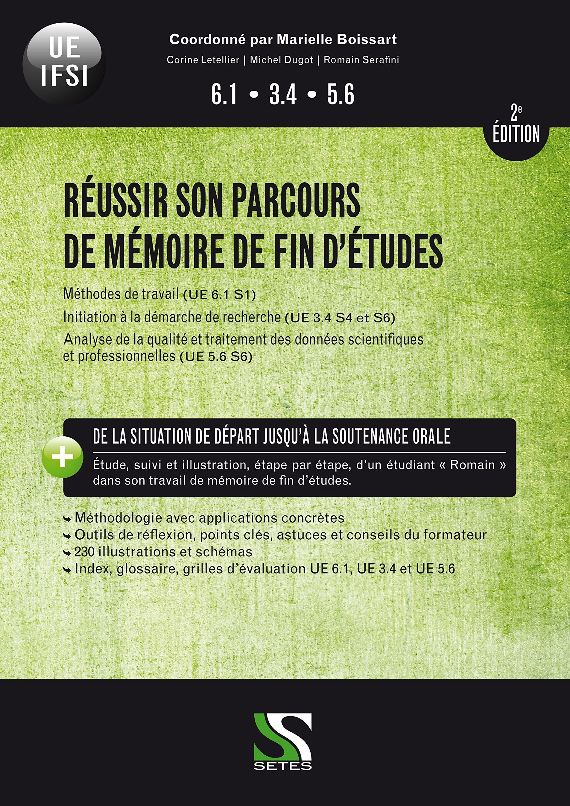 Réussir son parcours de mémoire de fin d'études - 2e édition - UE 6.1 S1 | UE 3.4 S4 et S6 | UE 5.6 S6 Books