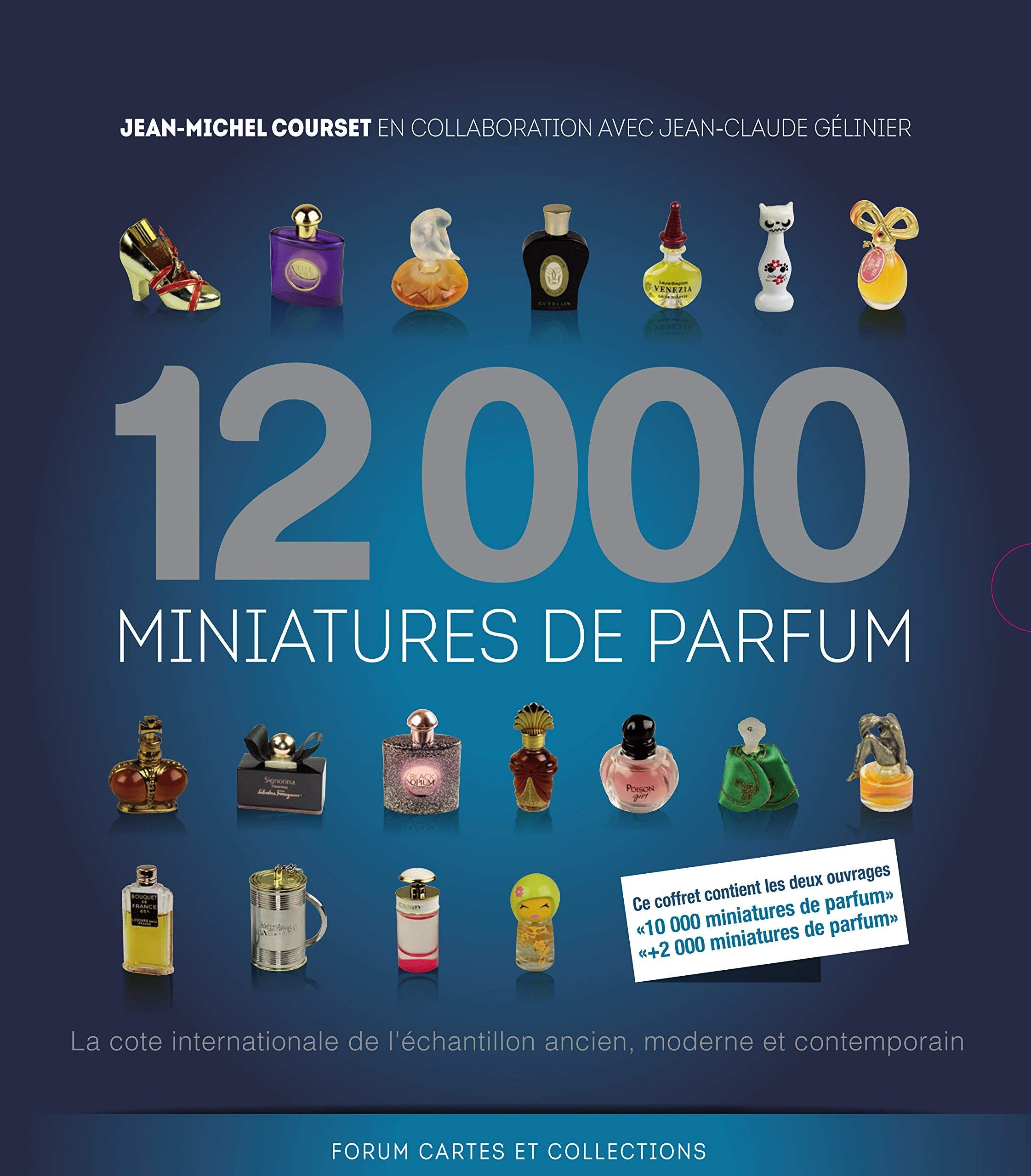 12 000 miniatures de parfum: 2 volumes : 10 000 miniatures de parfum + 2 000 miniatures de parfum book