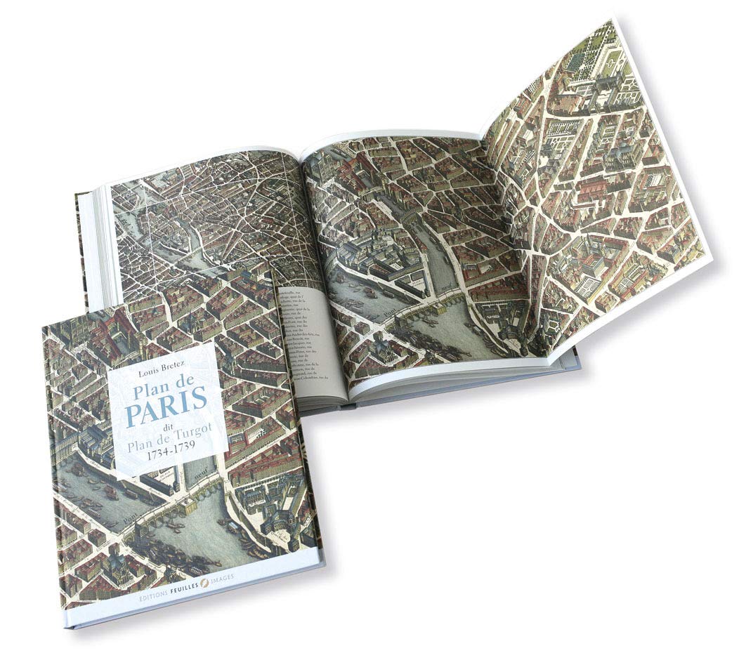 Plan de Paris dit plan Turgot / 1734-1739 Books