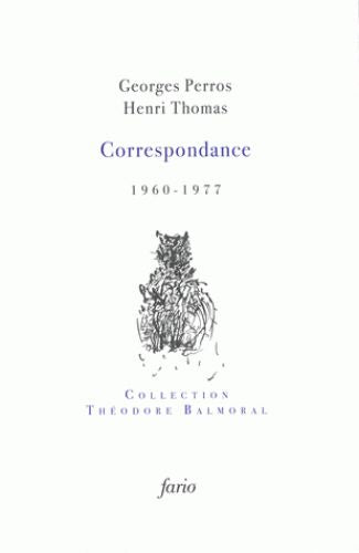 Georges Perros, Henri Thomas : correspondance : 1960-1977 Books