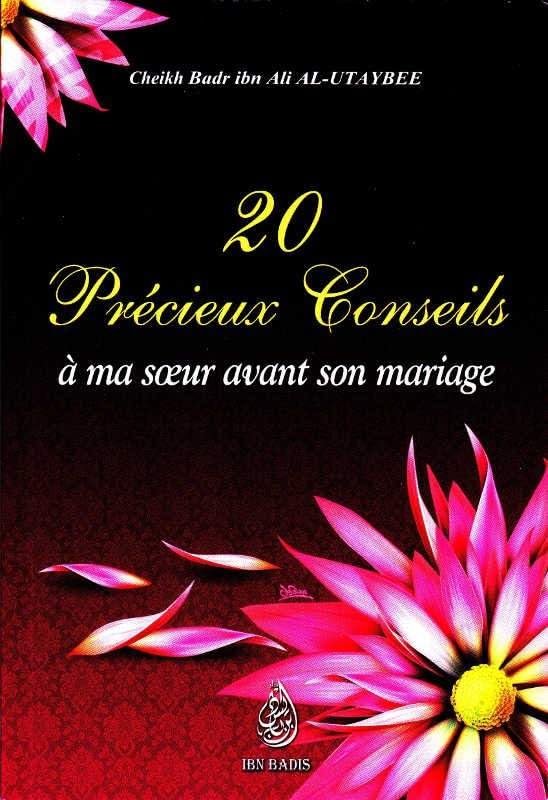 20 precieux conseils a ma soeur avant son mariage book