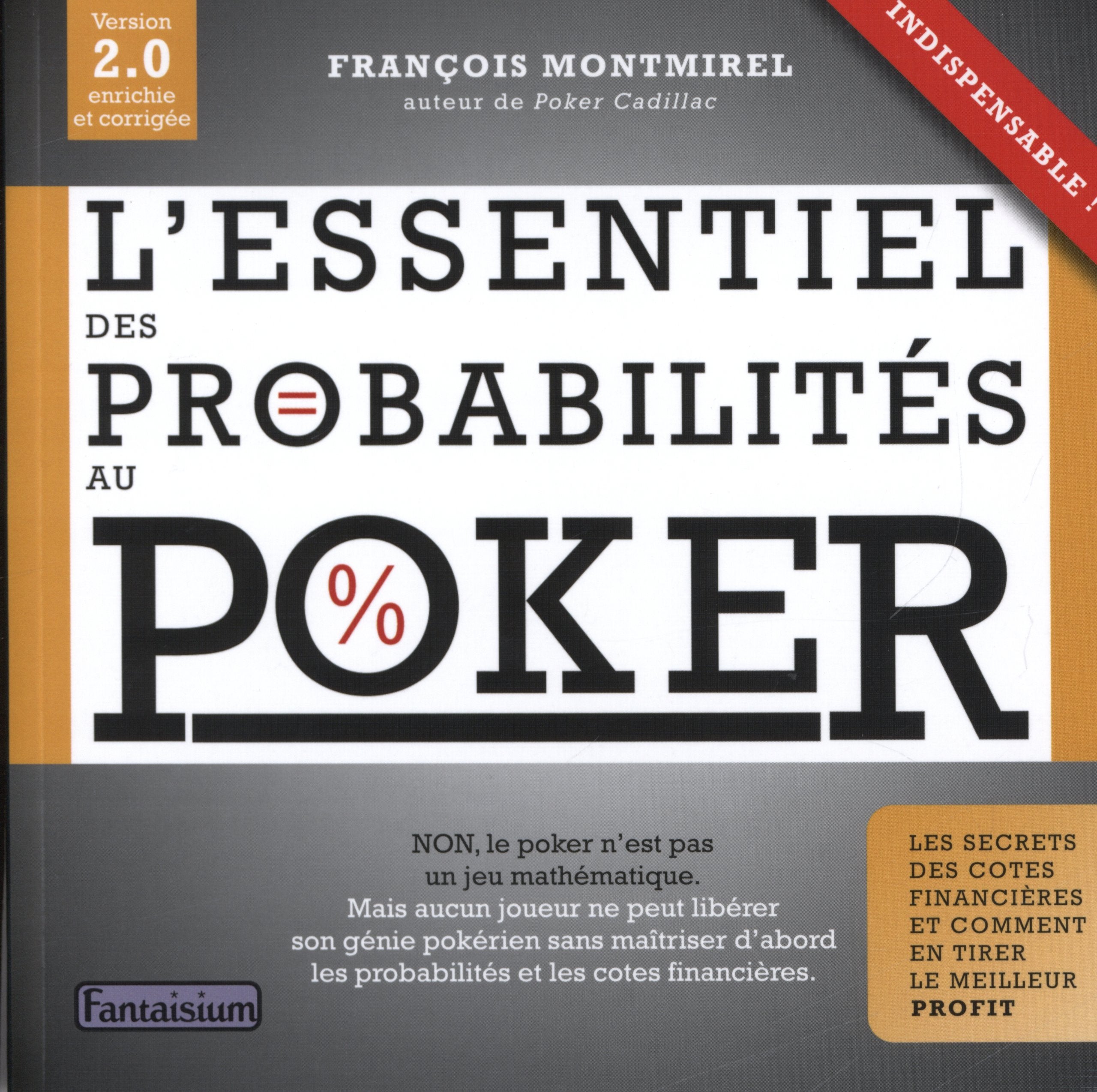 L'essentiel des probabilités au poker Books