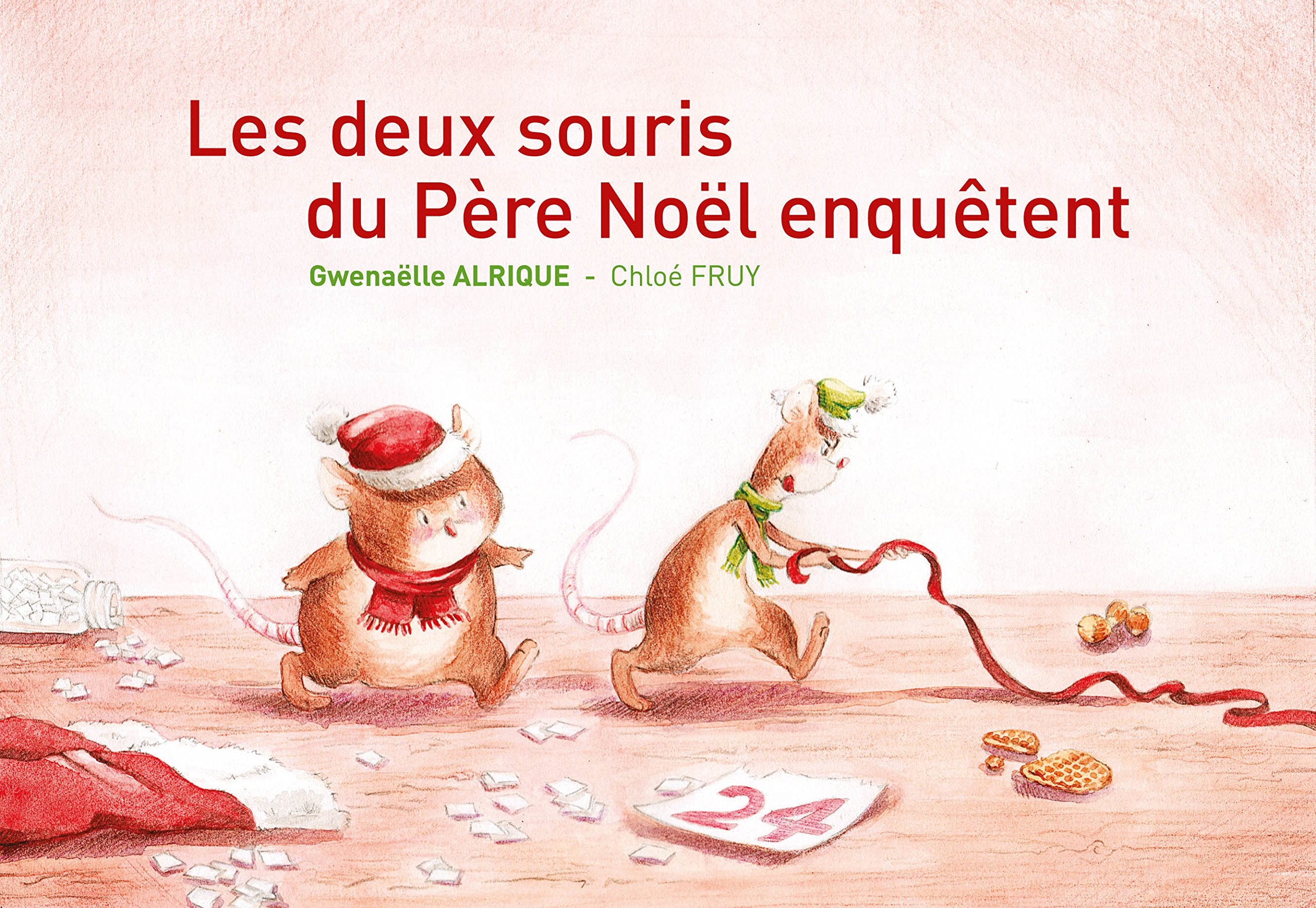 Les deux souris du Père Noël enquêtent book