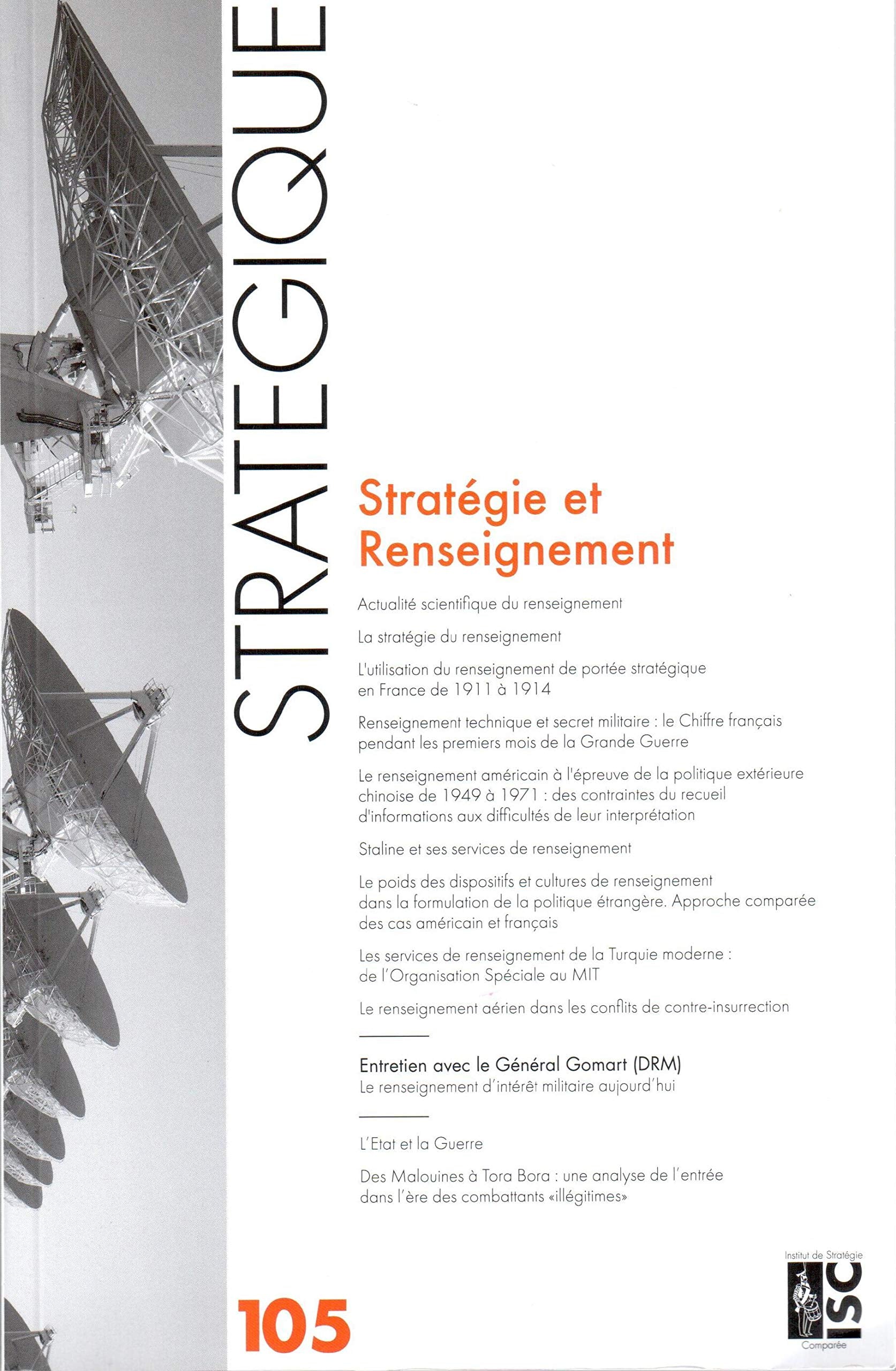 Stratégique 105 - Stratégie et renseignement Politics & History