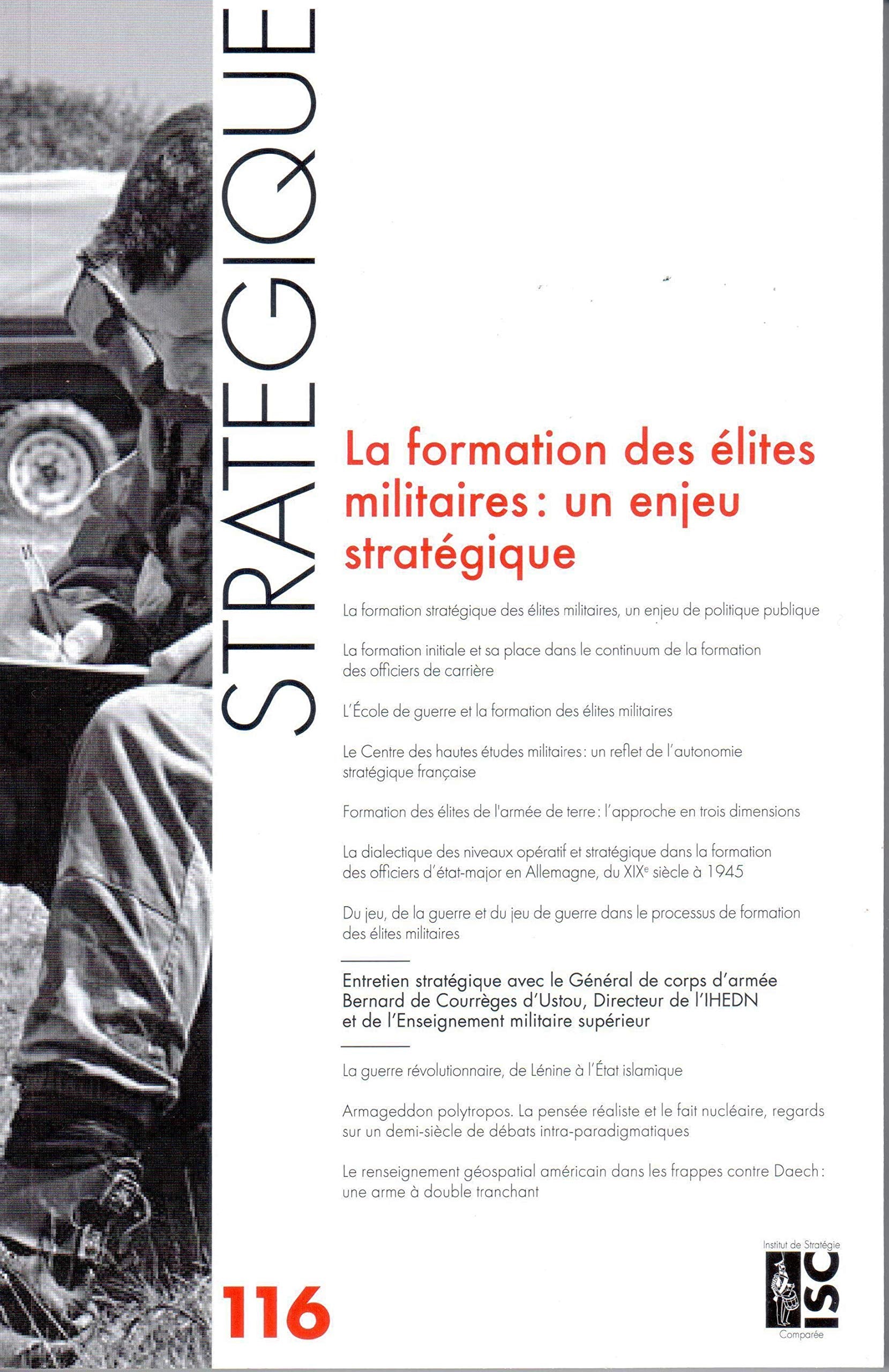Revue Stratégique n° 116 - La formation des élite militaires book