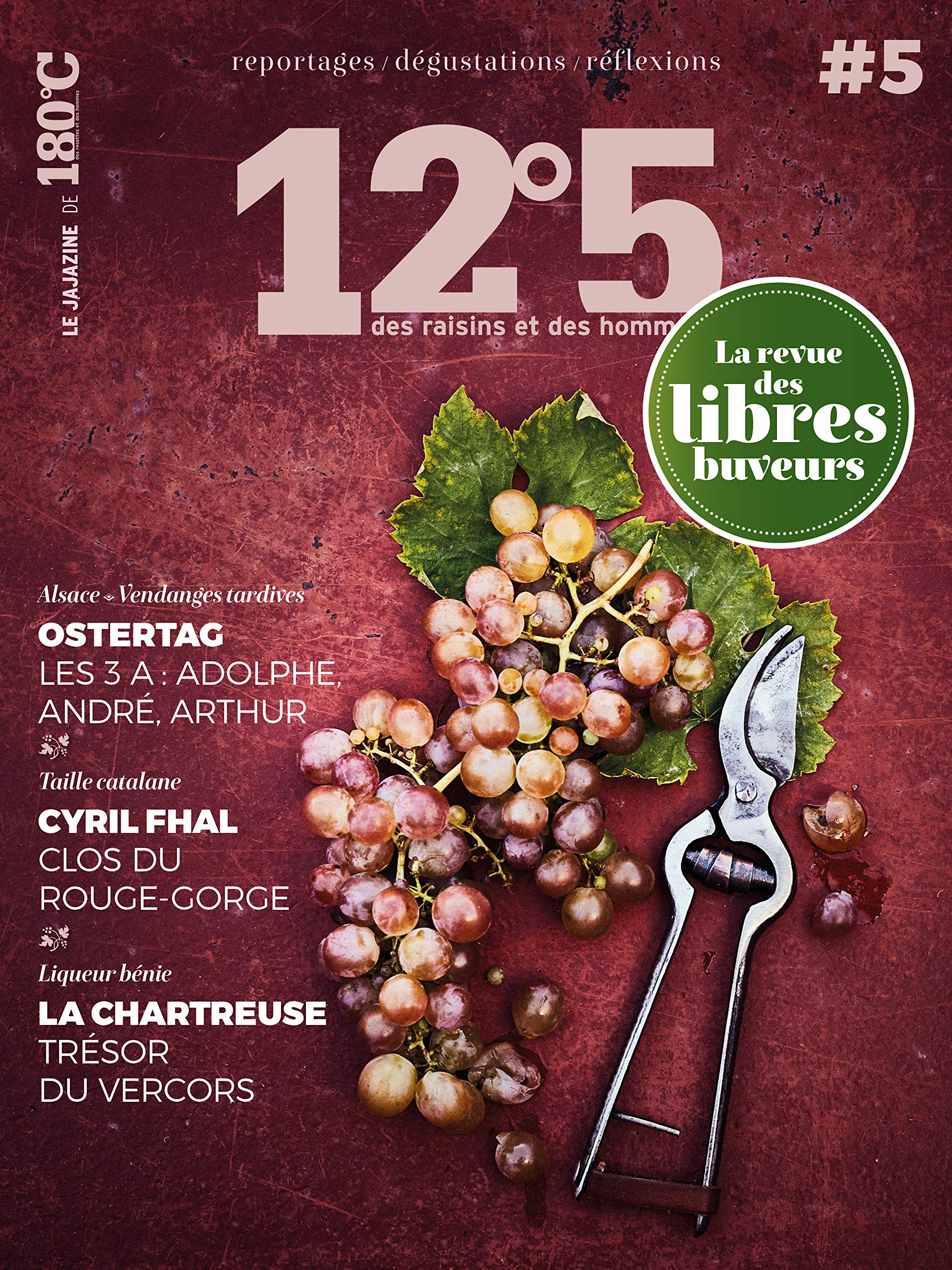 12°5 DES RAISINS ET DES HOMMES NUMERO 5 book