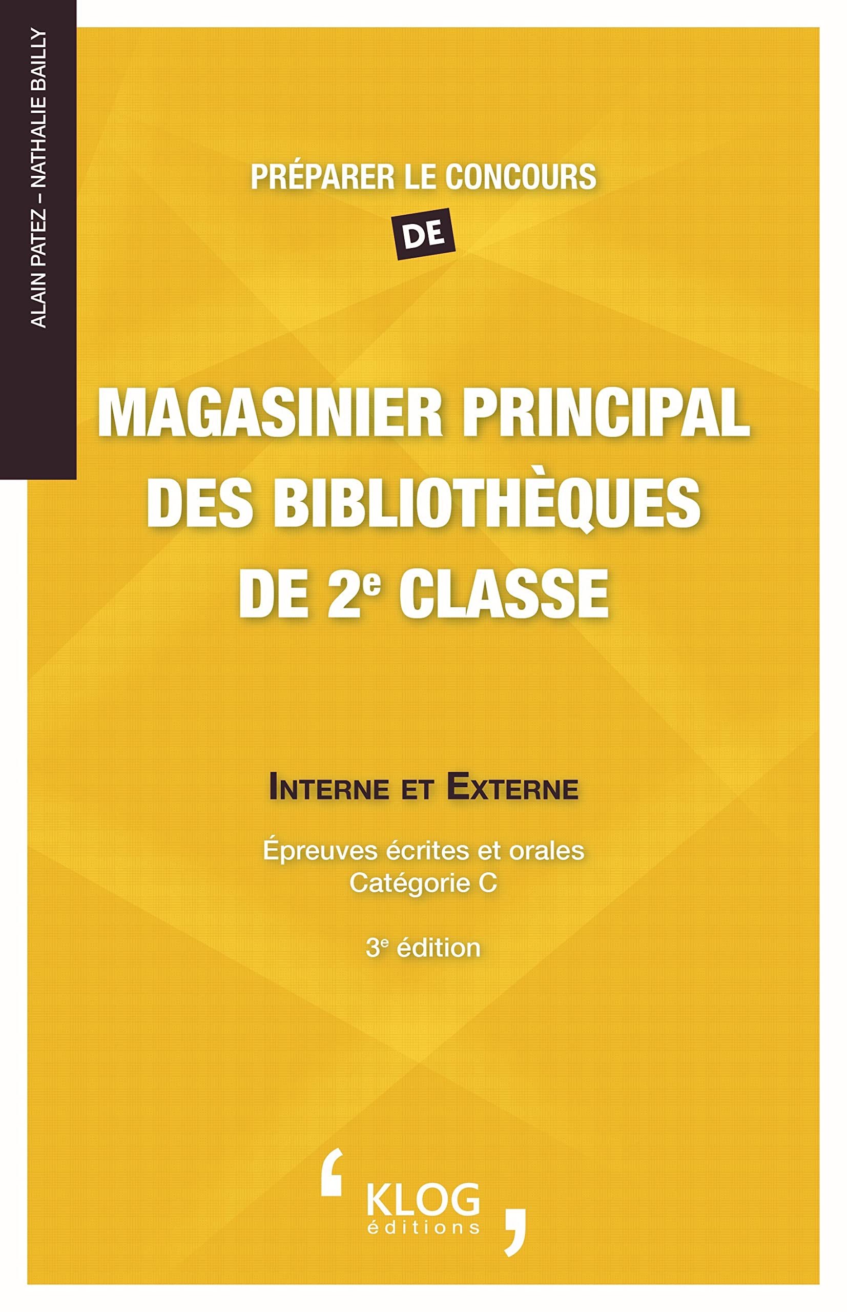 Préparer le concours de magasinier principal des bibliothèques de 2e classe book