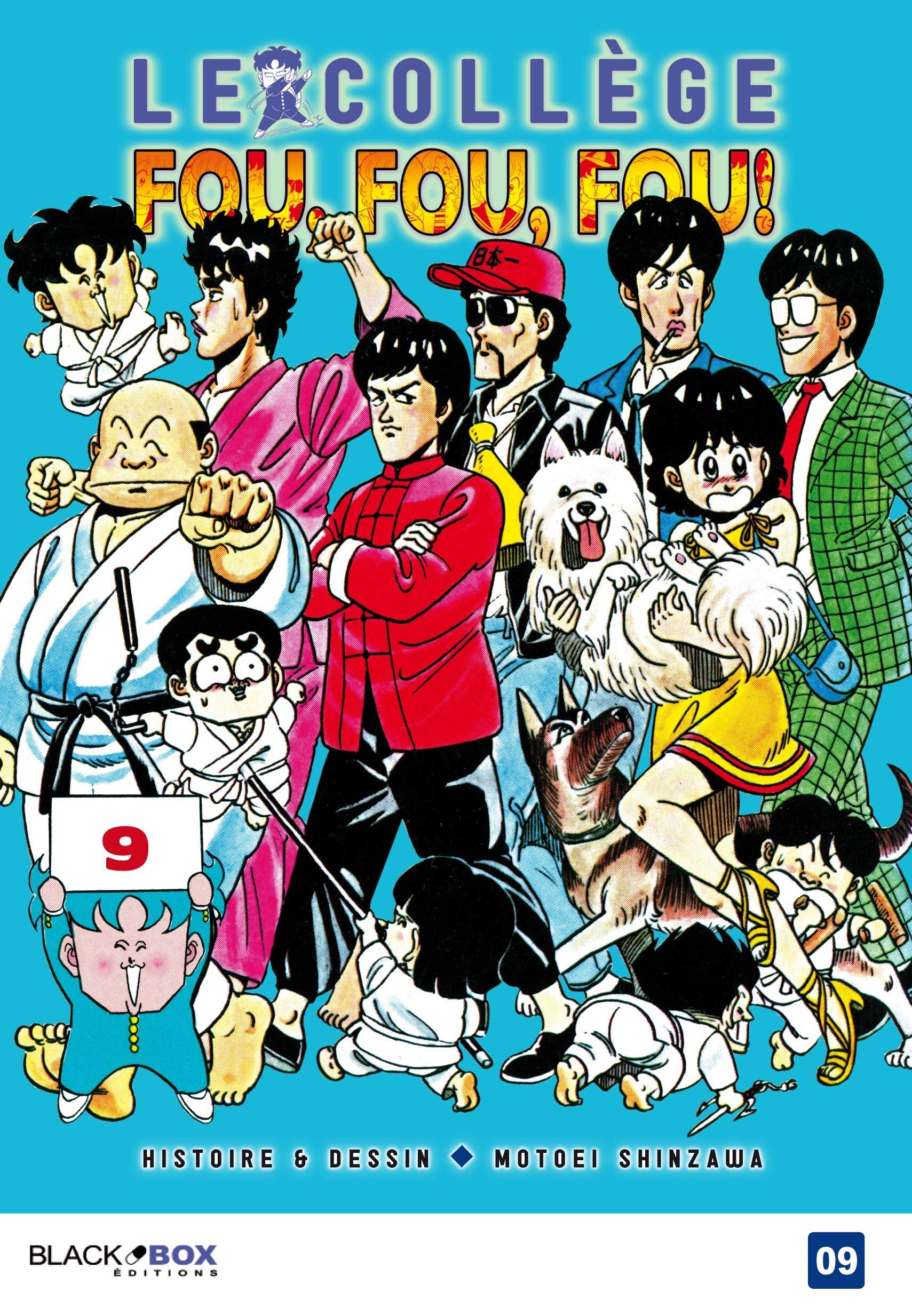 Le collège fou fou fou Tome 9 Manga