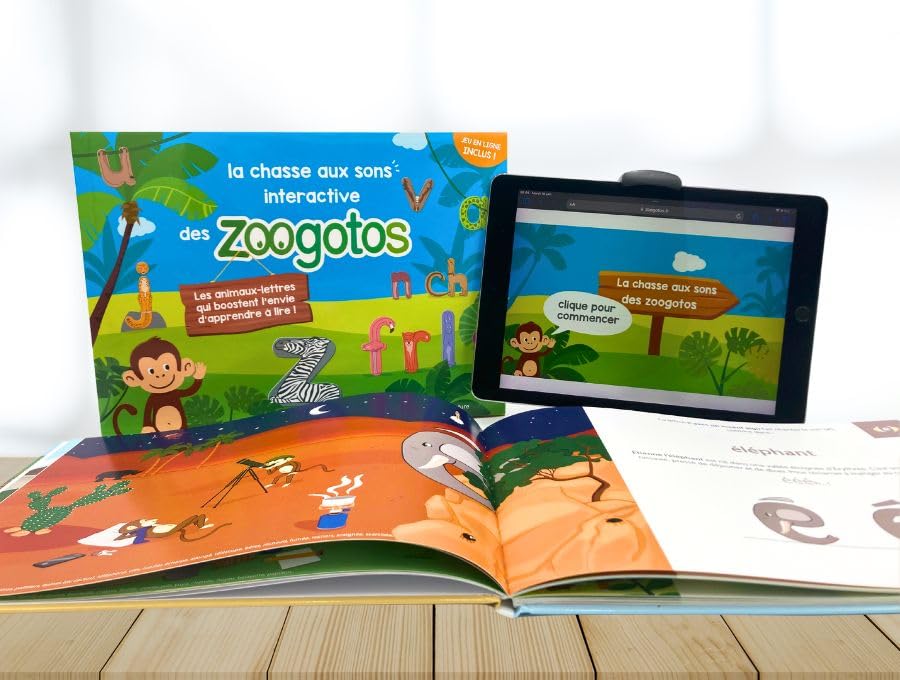 La chasse aux sons interactive des zoogotos: Le meilleur entrainement pour se préparer à lire ! 2024 book