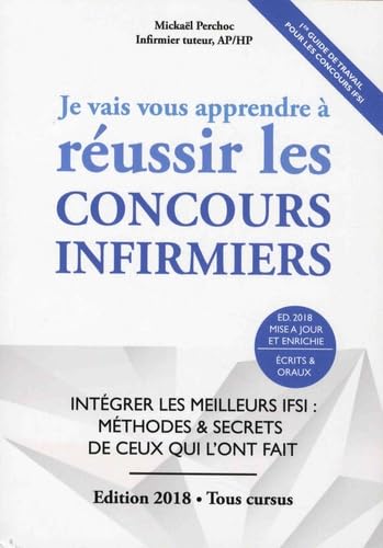 Je vais vous apprendre à réussir les concours infirmiers book