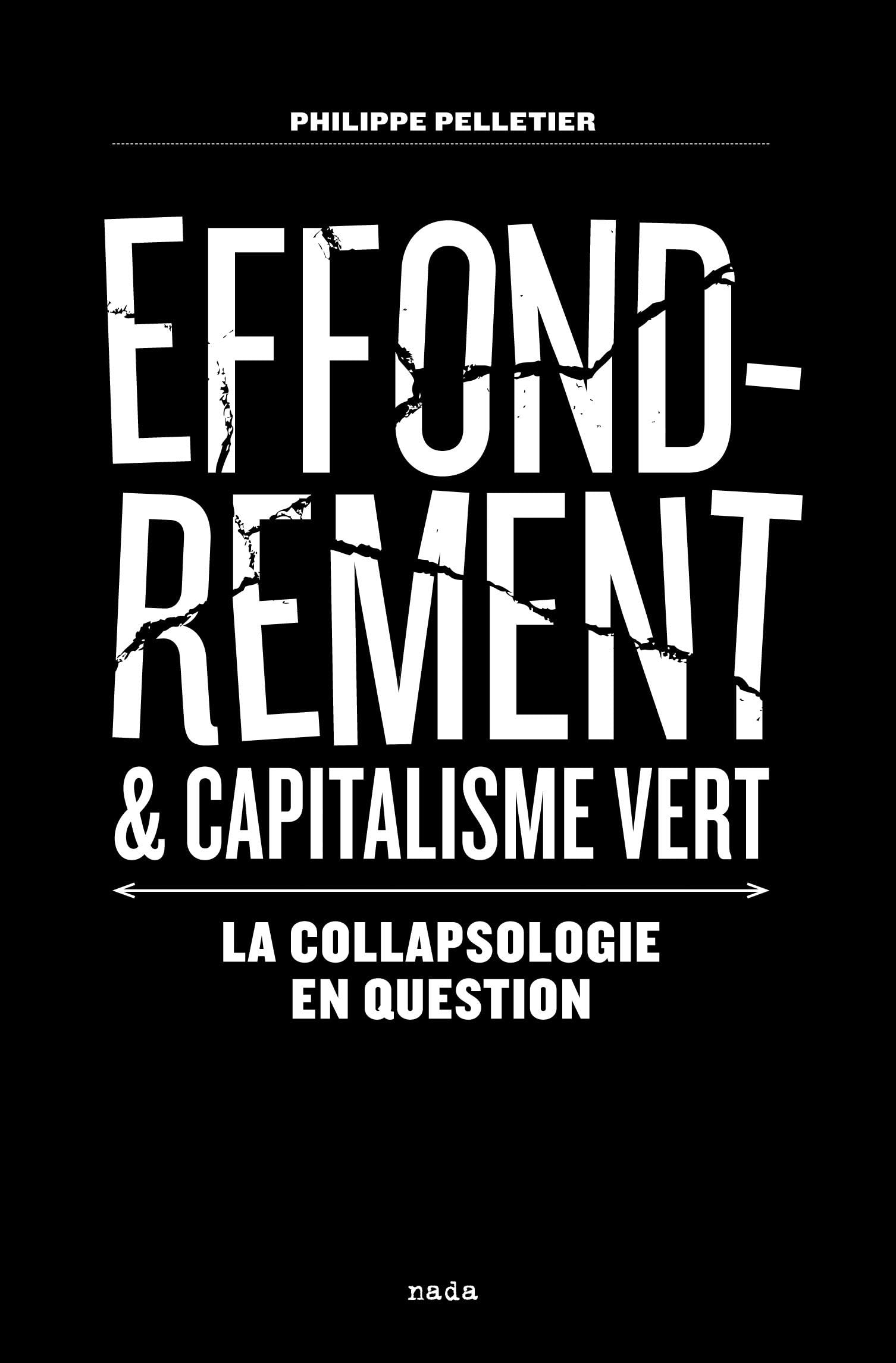 Effondrement et capitalisme vert: La collapsologie en question book