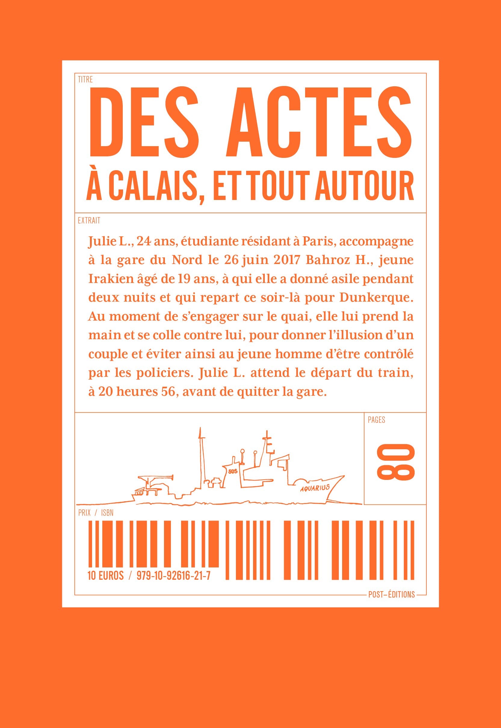 Des actes à Calais et tout autour book