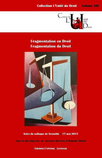 Fragmentation en droit, fragmentation du droit : actes du colloque de Grenoble, 17 mai 2013 Law