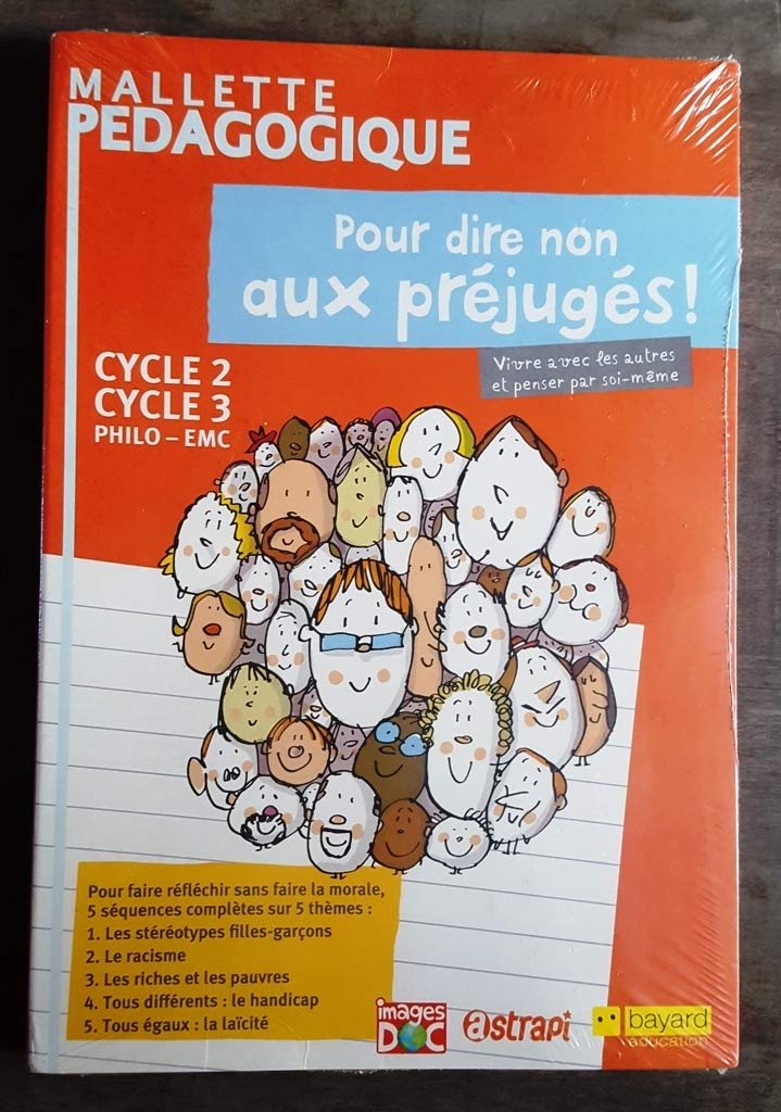MALLETTE PÉDAGOGIQUE : POUR DIRE NON AUX PRÉJUGÉS ! ATRAPI Bayard Education Editions Philosophie - EMC - Philo - Bayard Education Jeunesse book