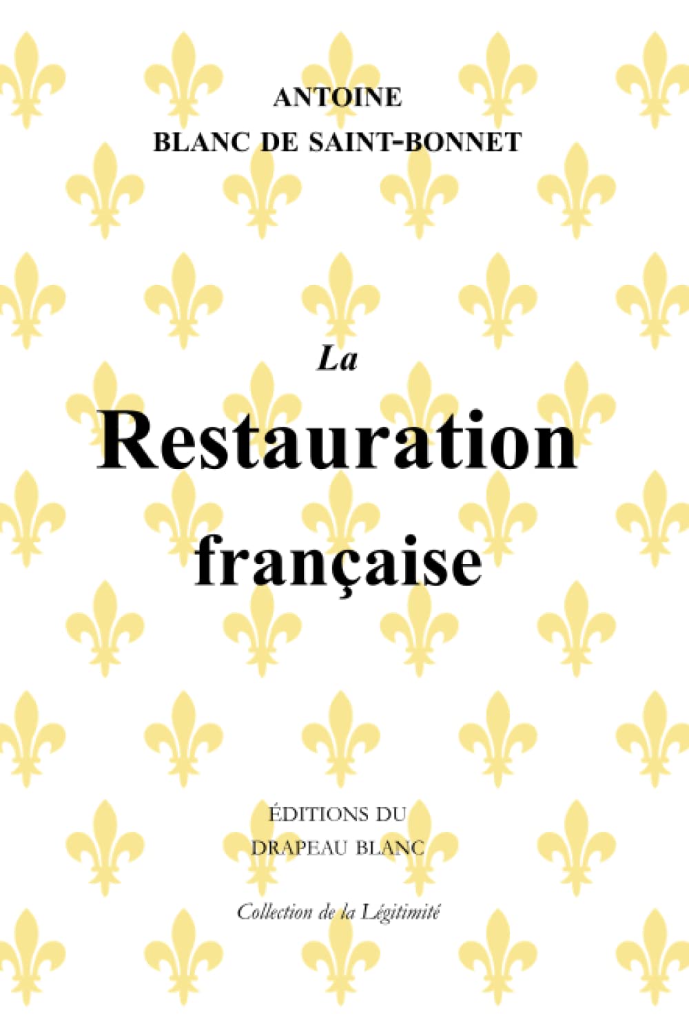 La Restauration française book
