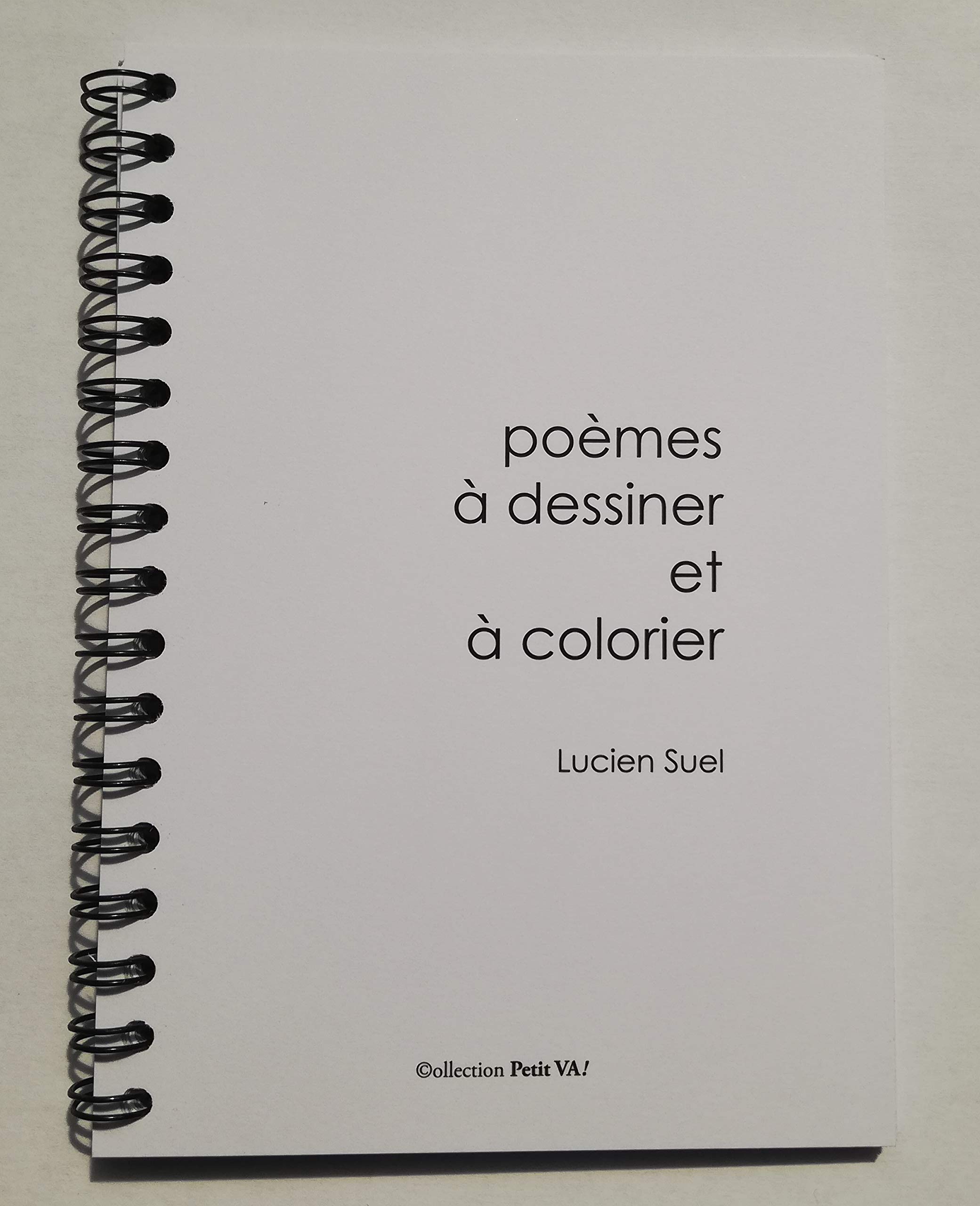 Poèmes à dessiner et à colorier book