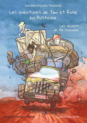 Les aventures de Jim et Rose en Australie. Vol. 1. Les secrets de l'île Crocodile book