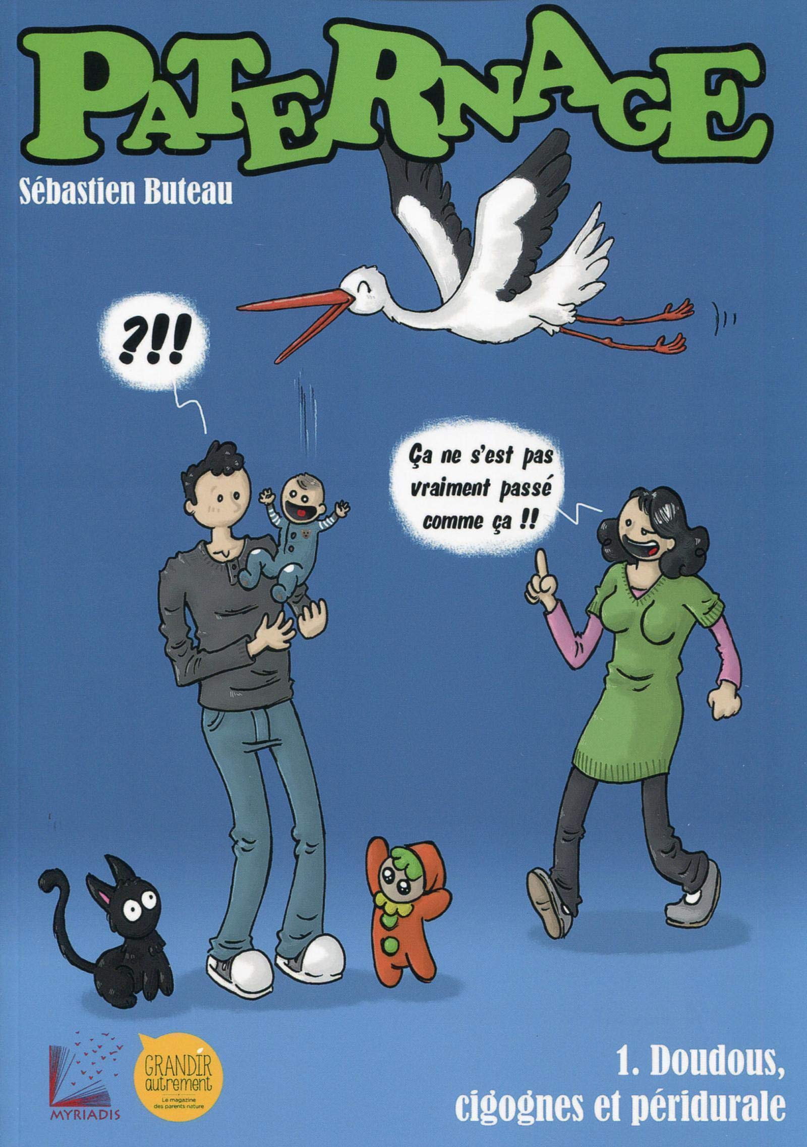 Paternage - Tome 1: Doudous, cigognes et péridurale. Manga