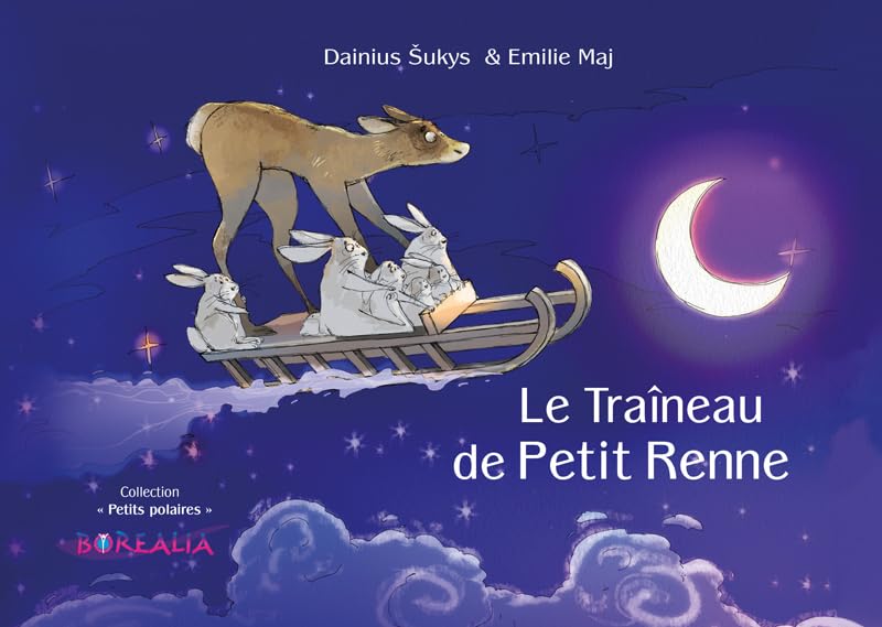 Le traîneau de PETIT RENNE Children's books