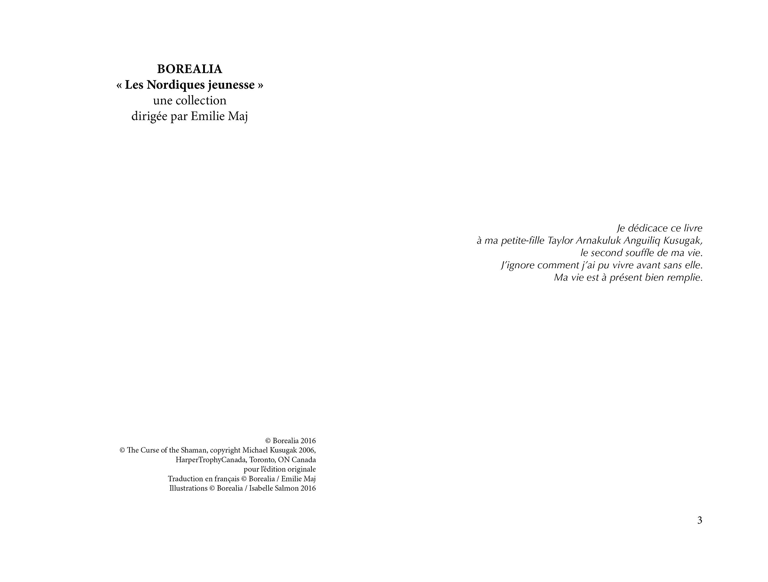 LA MALÉDICTION DU CHAMANE. un récit initiatique inuit Novels & Short Stories