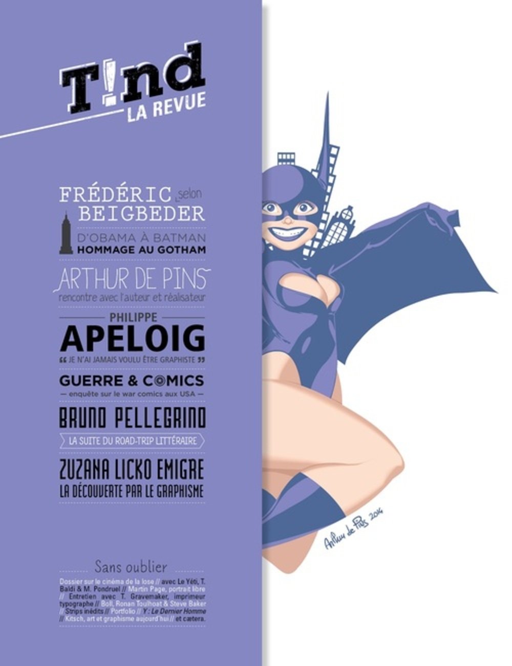 Tind la revue, N° 2 Juillet 2014 : Gotham Gotham Books