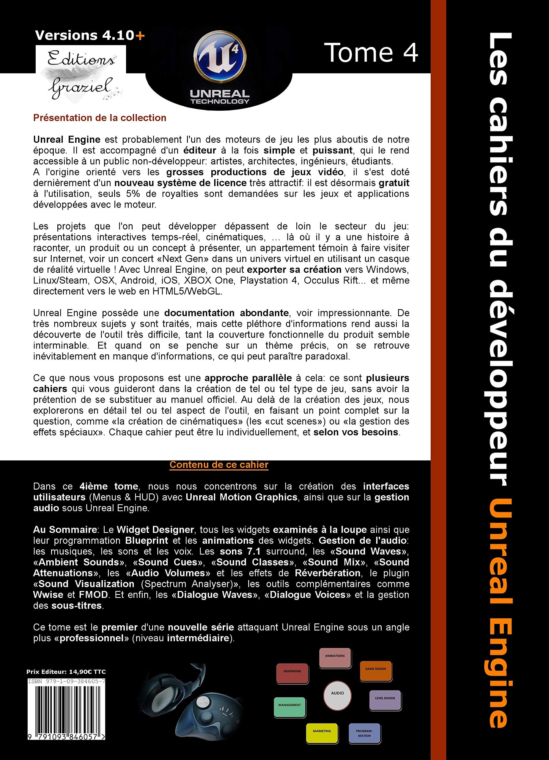 Les cahiers d'Unreal Engine Tome 4: Unreal Motion Graphics et Audio: Tome 4, Unreal Motion Graphics & Audio Computer Science