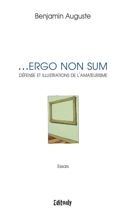 ERGO NON SUM Défense et illustration de l'amateurisme Essays & Short Stories