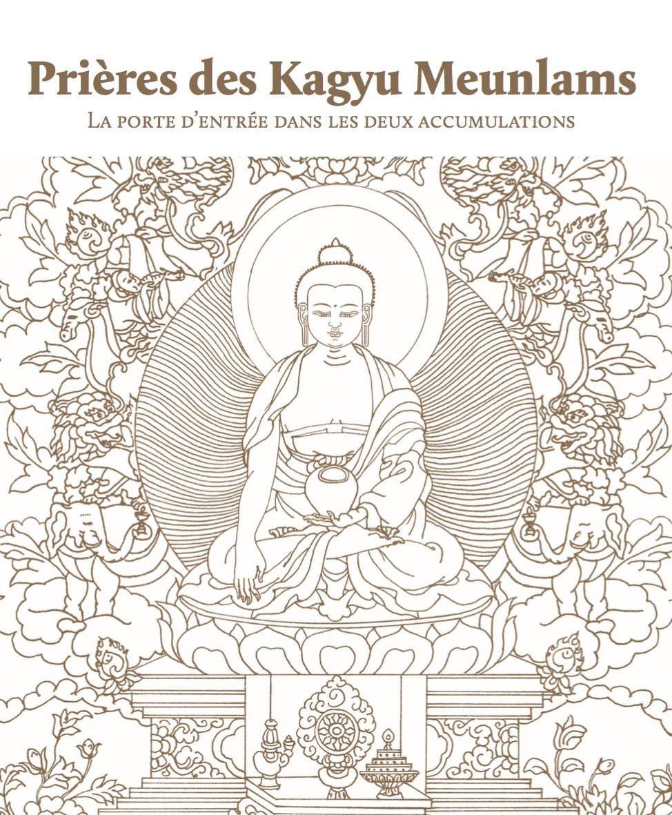 Prières des Kagyu Meunlams: La porte d'entrée dans les deux accumulations Books