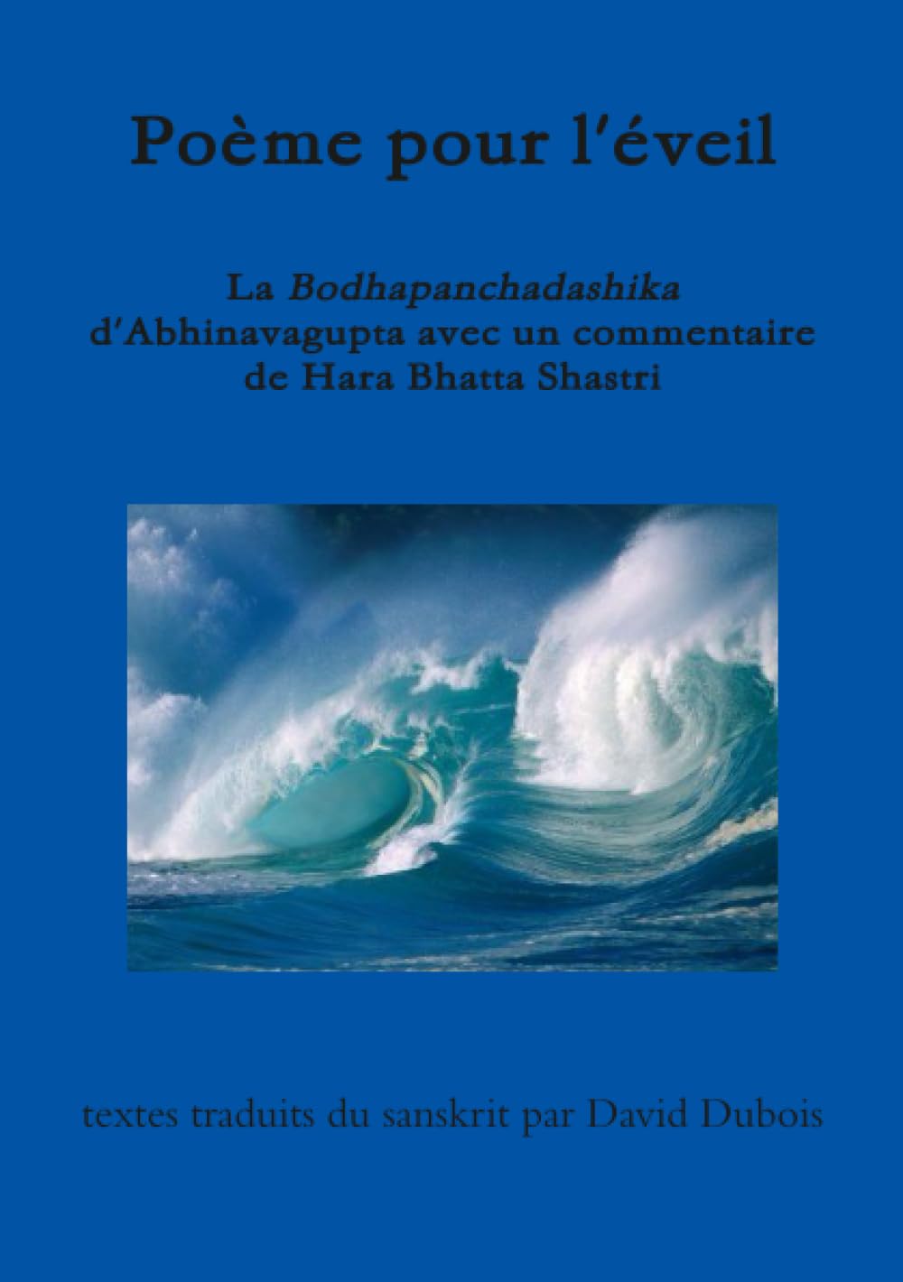Poème pour l'éveil Bodhapanchadashika book