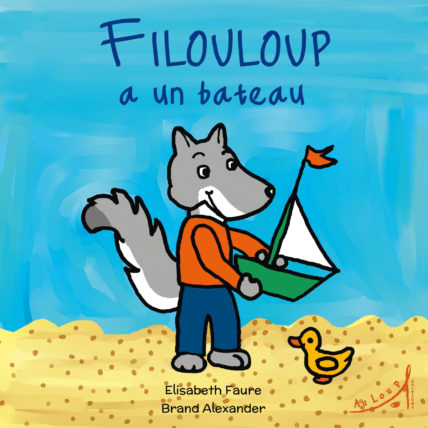 Filouloup a un bateau Children's books