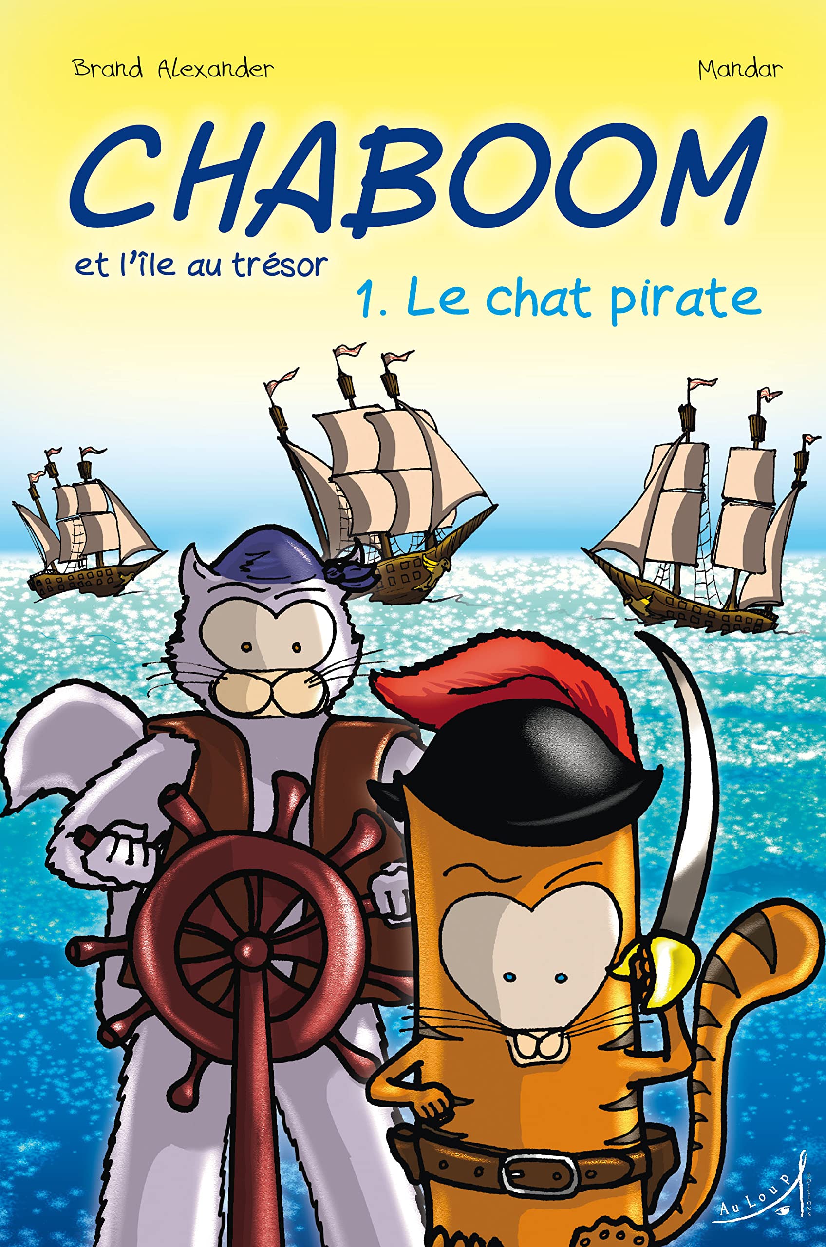 Chaboom et l'ile au trésor t1 - le chat pirate book
