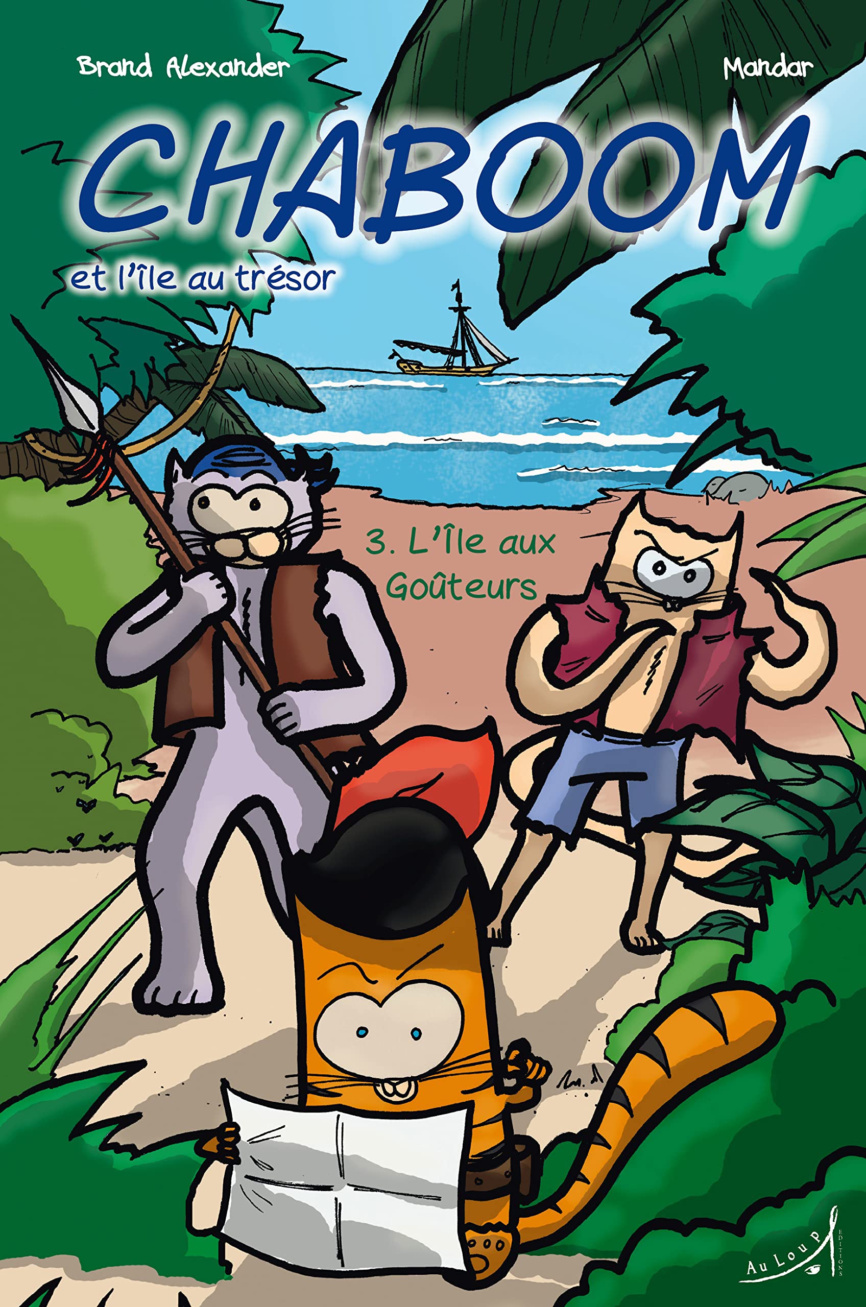 Chaboom et l'ile au trésor t3 - l'ile aux gouteurs: Tome 3, L'île aux goûteurs Manga