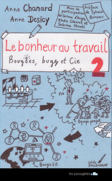 Le bonheur au travail. Vol. 2. Bougies, bugs & Cie Contemporary literature