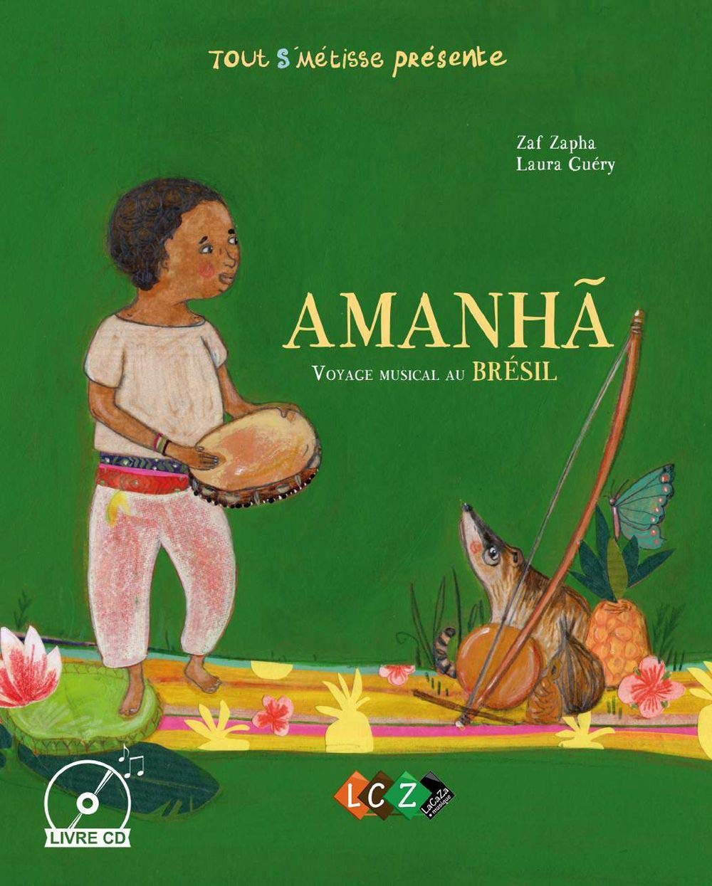 Amanha : Voyage musical au Brésil (1CD audio) Children's books