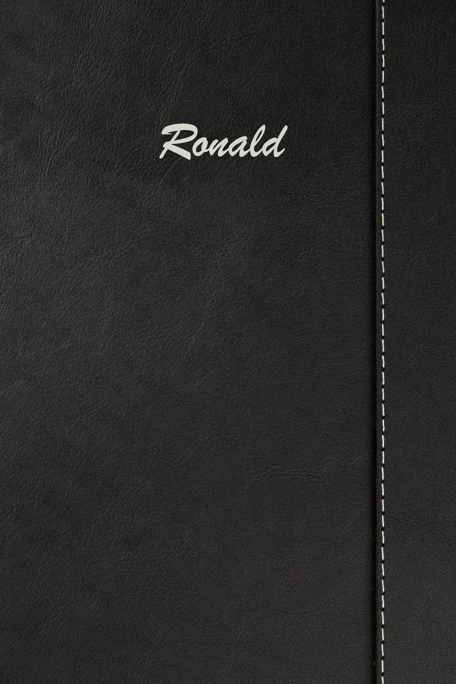 Ronald: Personalized Comprehensive Garden Notebook with Garden Record Diary, Garden Plan Worksheet, Monthly or Seasonal Planting Planner, Expenses, Chore List, Highlights Simulated Leather book