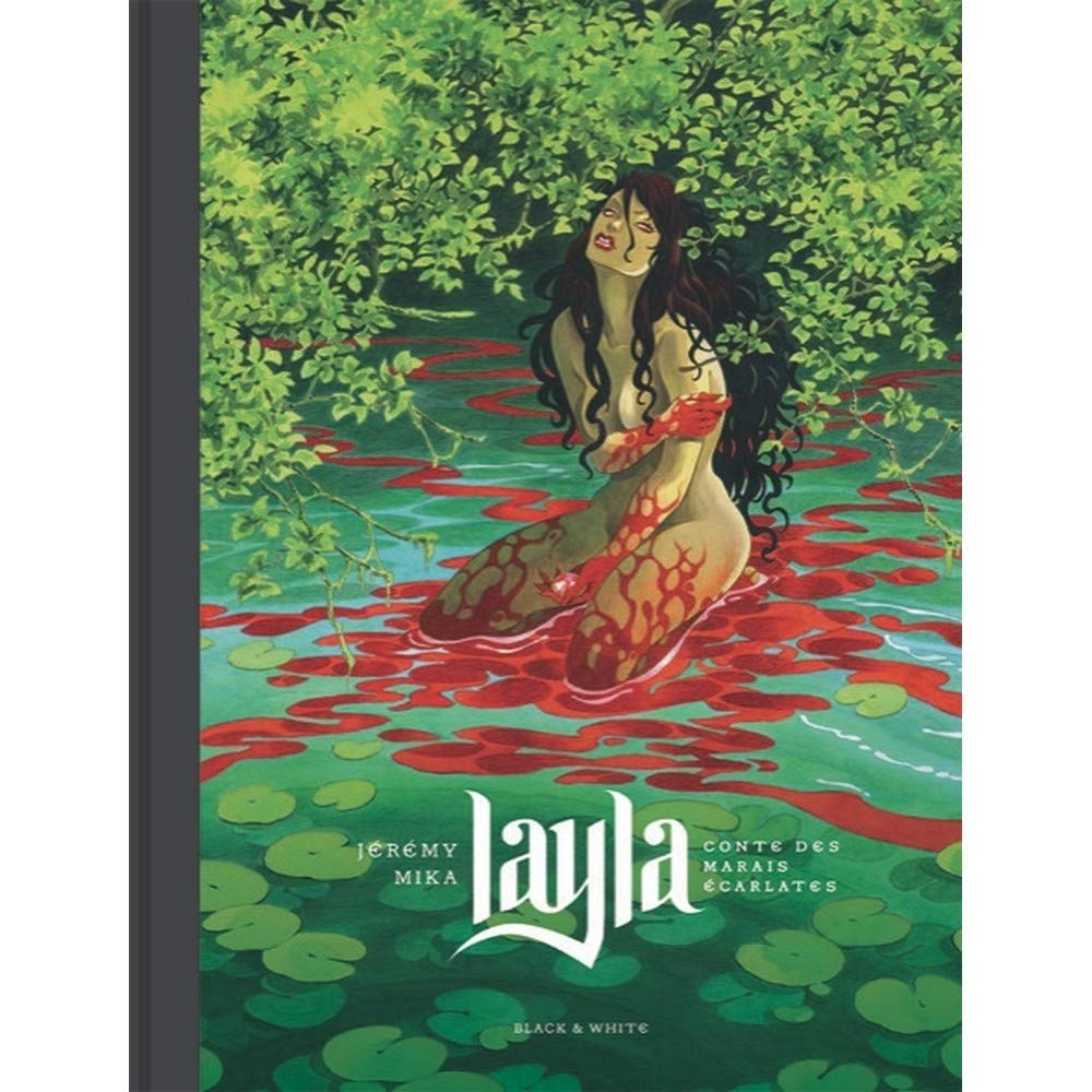 Album de luxe Black & White Layla: Conte des Marais Écarlates (2018) book