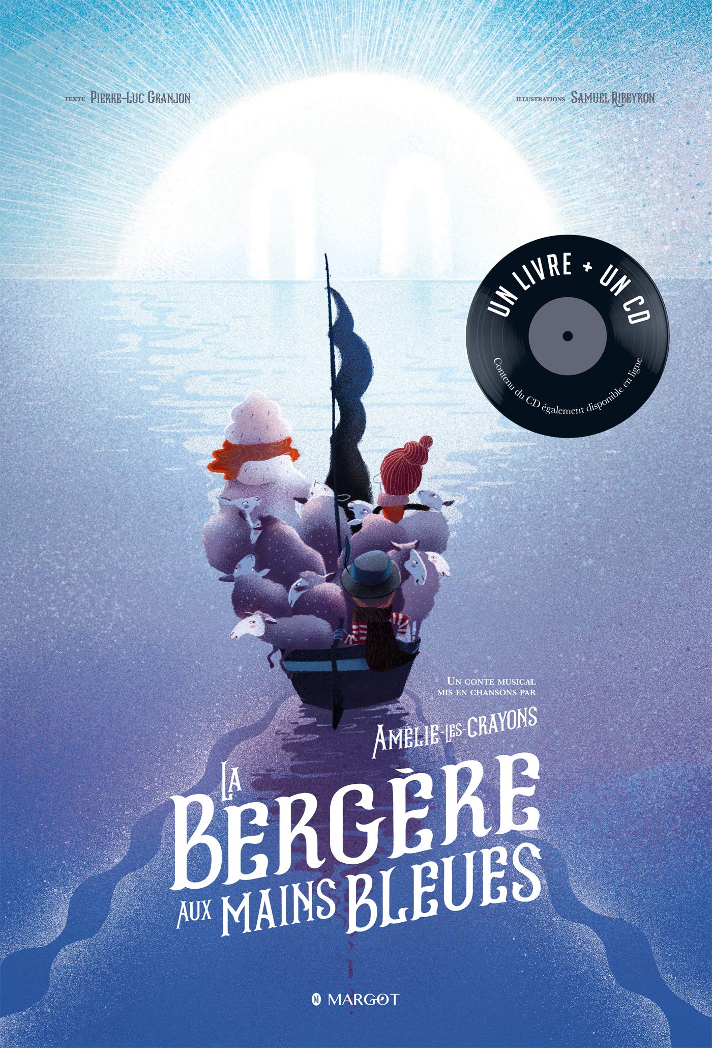 La bergère aux mains bleues - Livre+CD book