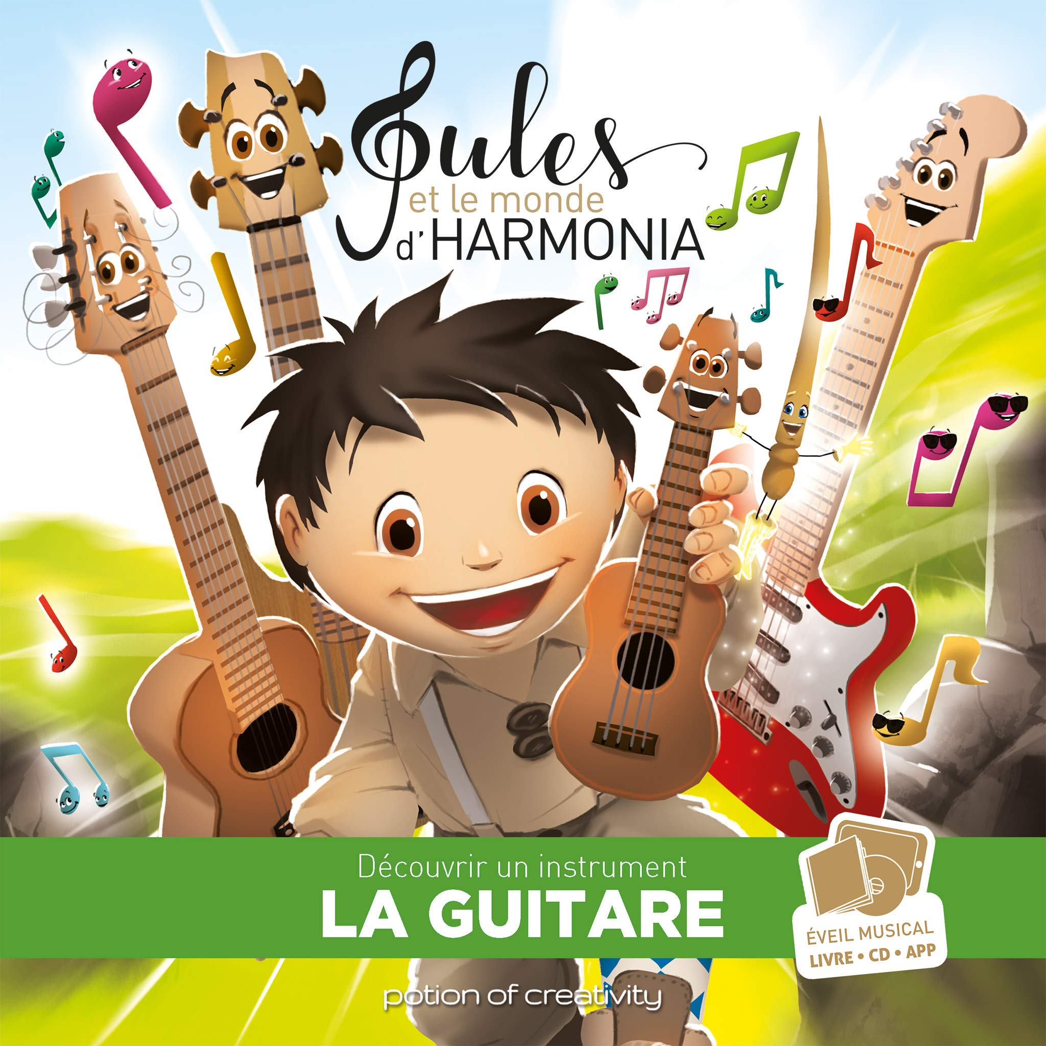 Jules et le monde d'Harmonia - La guitare Children's books