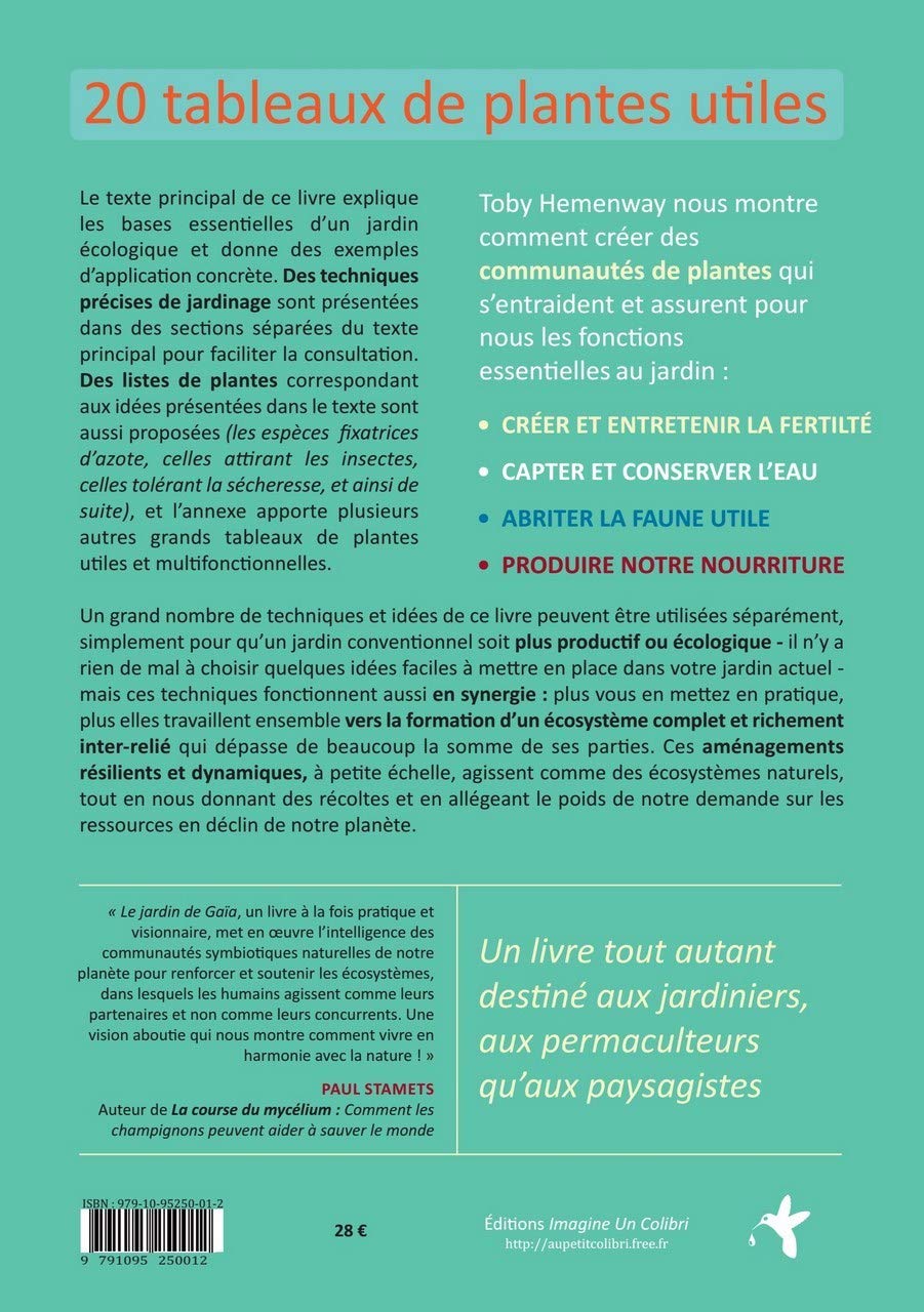 Le jardin de Gaïa - quand l'être humain se marie à la nature dans une relation gagnant-gagnant Leisure, Home & Garden