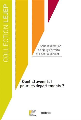 Quel(s) avenir(s) pour les départements ? Law