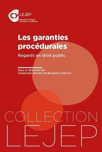 Les garanties procédurales: Regards en droit public book